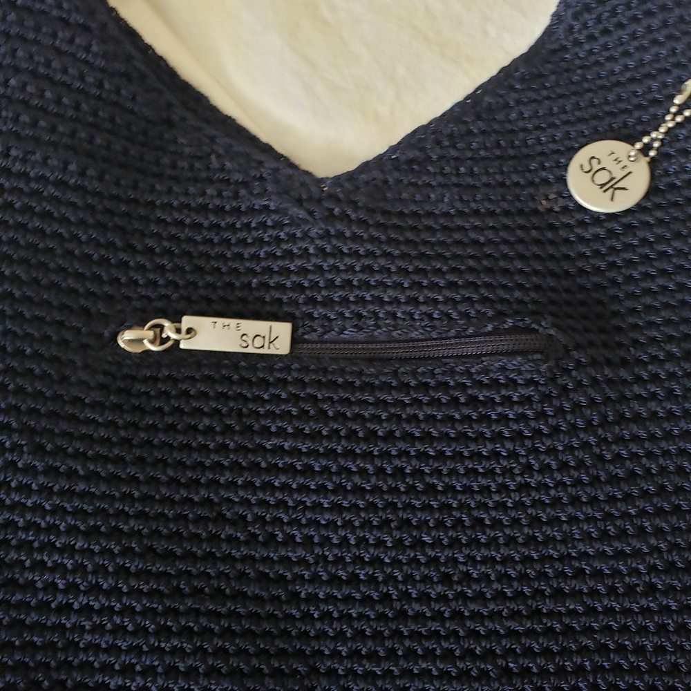 THE SAK navy purse